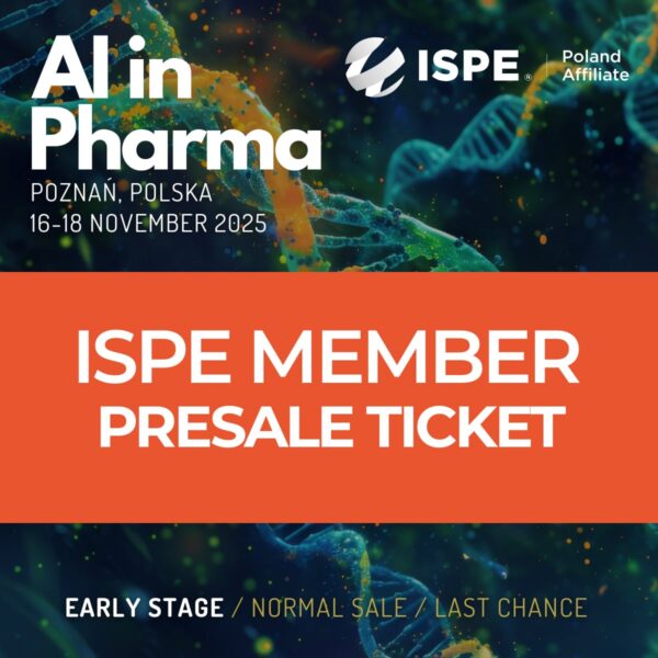 Early Stage - ISPE member ticket
