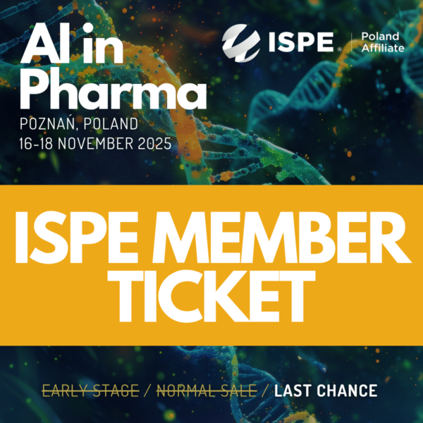 Last Call Stage - ISPE member ticket